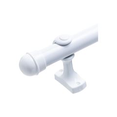 VARAO P/CORTINA ALUMINIO 19MM 1,5M BCO NHZ - Ref.801150033