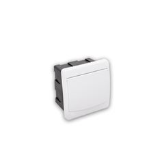 QUADRO DE DISTRIBUIÇÃO DE EMBUTIR 3/4 SEM BARRAMENTO BRANCO PADRAO FORTE - Ref.64575
