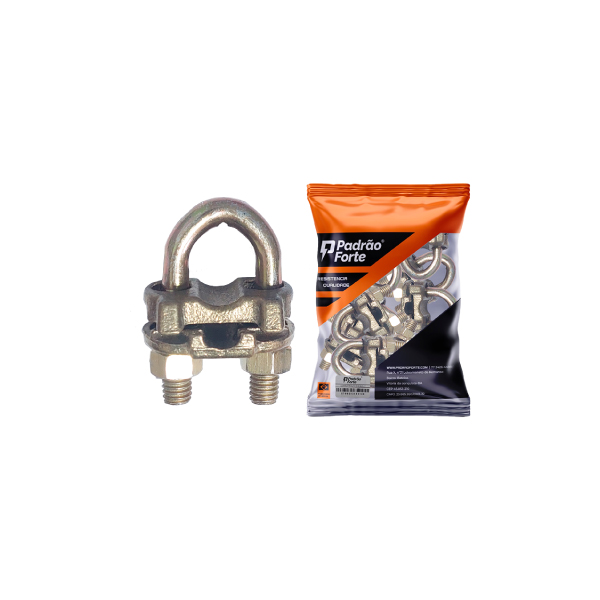 Conector Para Haste Terra 3/4 Tipo U Padrao Forte - Ref.43367