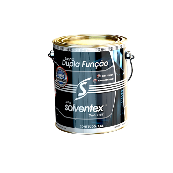 Zarcão 3,6l Dupla Funcao Branco Acetinado Solventex - Ref.701101GL