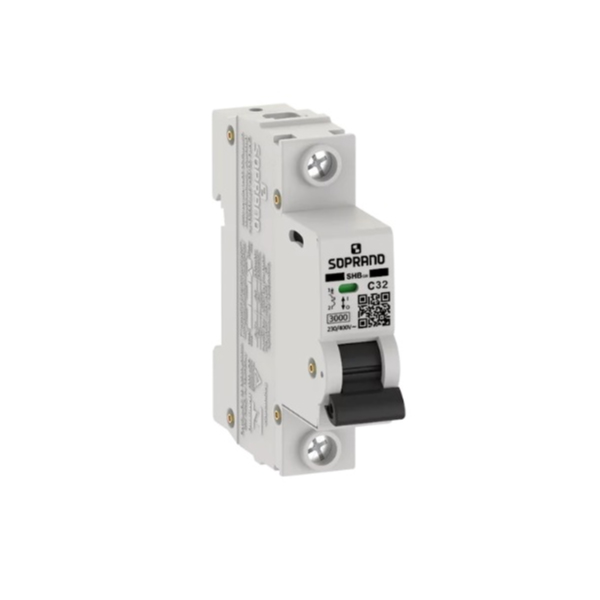 Disjuntor Din Unipolar 32a Curva C Soprano - Ref.05121.7032.11