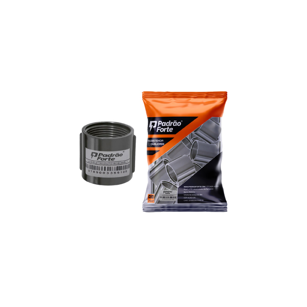 Luva Eletroduto Roscável 1” C/30 Padrao Forte - Ref.45757