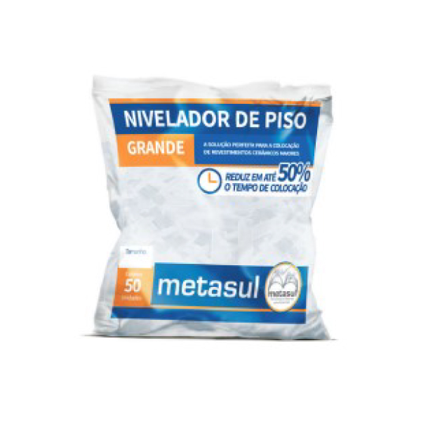 Espacador Nivelador 1,0mm Grande C/50 Metasul - Ref.10843103