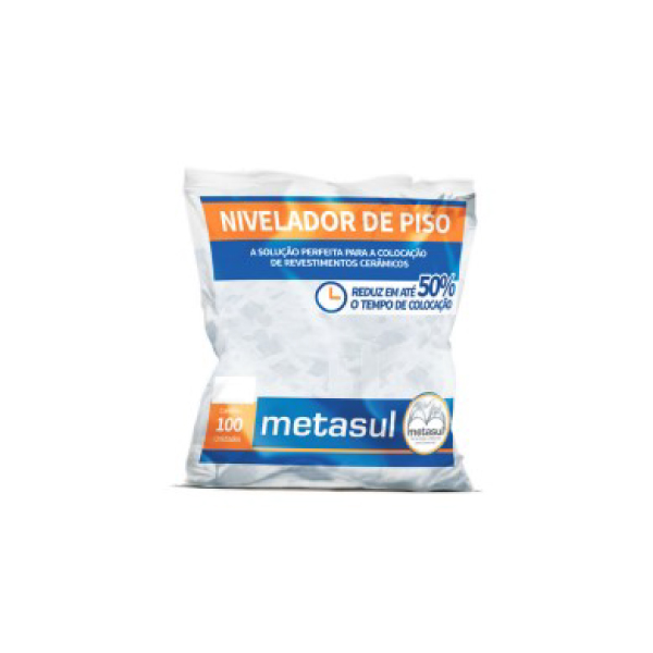 Espacador Nivelador 2,0mm Pequeno C/100 Metasul - Ref.10843009