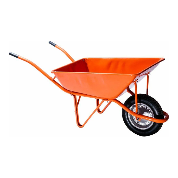 Carro De Mão Reforçado ”Fortmais” Laranja 67l C20 Pneu Com Câmara Maestro - Ref.02293