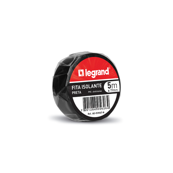 Fita Auto Fusao 05mx19mm Legrand - Ref.AF-5M-N