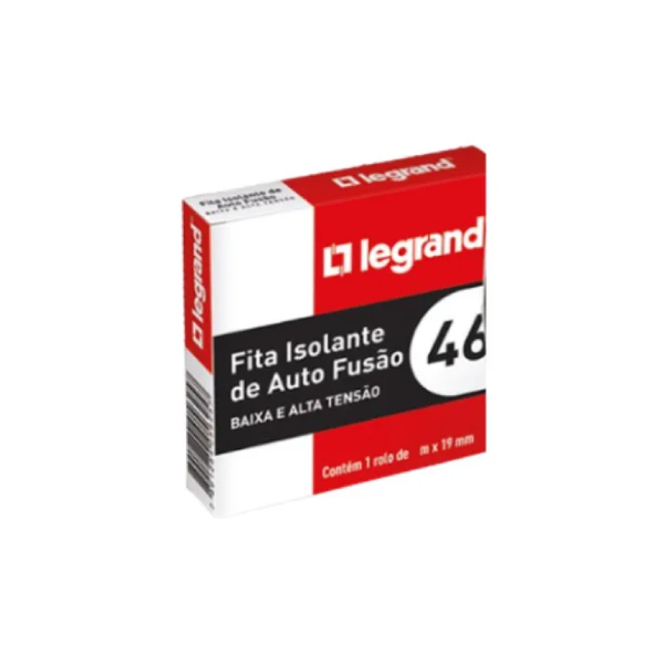 Fita Auto Fusao 10mx19mm Legrand - Ref.AF-10M-N