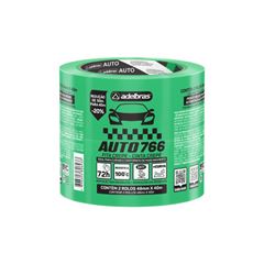 FITA CREPE 48MMX40M 766 AUTO PROFISSIONAL VERDE ADELBRAS - Ref.680810023