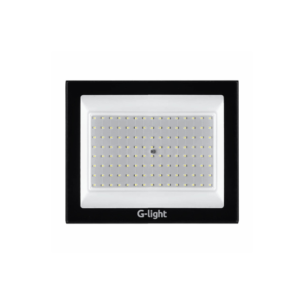 Refletor Led Slim 150W 6500k Preto Bivolt Glight - Ref.200.58.0017-0