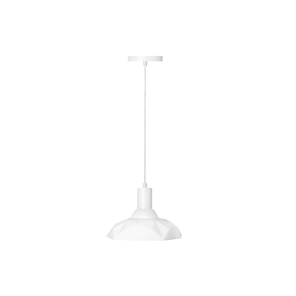 Luminária Pendente Diamante Branca com Lâmpada 9W Glight - Ref.200.71.0114-0
