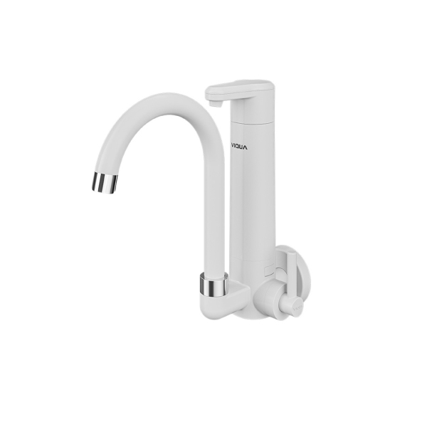 Torneira C/Purificador Parede Vitalite Branco Viqua - Ref.1210502