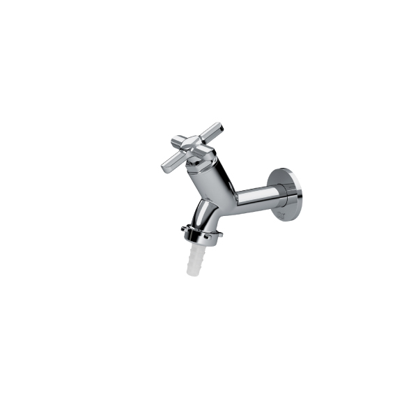 Torneira Tanque 10cm C/Bico Sicilia Cromada Herc - Ref.1000000719