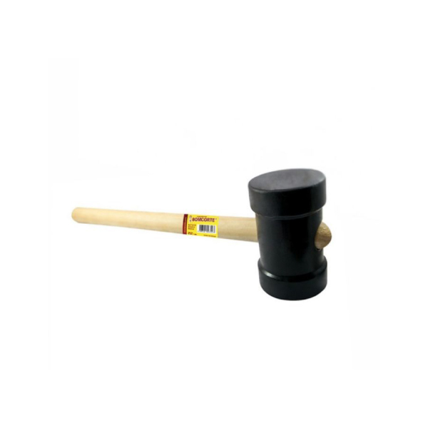 Martelo Borracha 40mm Preto Bomcorte - Ref.1497930