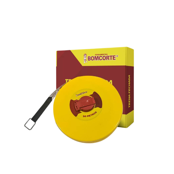 Trena Fibra Vidro Fechada 50mx13mm Bomcorte - Ref.1496285