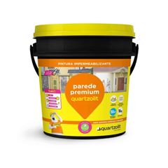 IMPERMEABILIZANTE PAREDE PREMIUM BRANCO 18KG QUARTZOLIT - Ref.0464.00000.0018BA