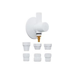 ADAPTADOR PARA FILTRO COM REGISTRO INTEGRADO BRANCO BLUKIT - Ref.310906-21