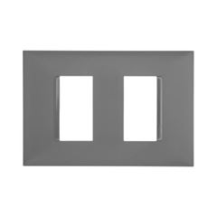 PLACA 4X2 2 MODULOS SEPARADOS CINZA PIAL PLUS+ - Ref.618506CZ