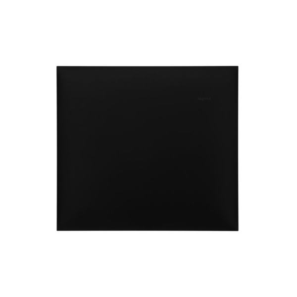 Placa Cega 4x4 Preta Pial Plus+ - Ref.618510PT