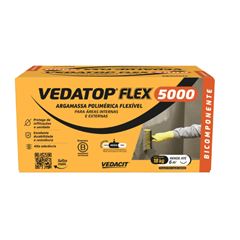 ARGAMASSA IMPERMEÁVEL VEDATOP 5000 BICOMPONENTE 18KG VEDACIT - Ref.112873