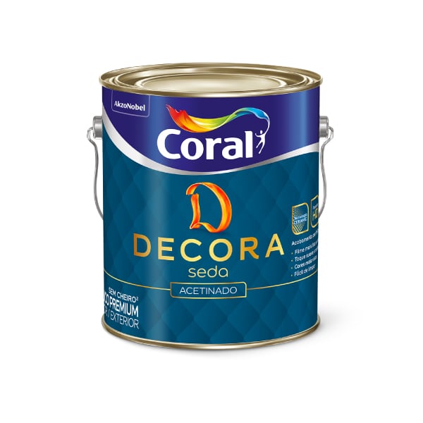 Base Mf Decora Seda Acetinado Nova Base 3,2L Coral - Ref.5973057
