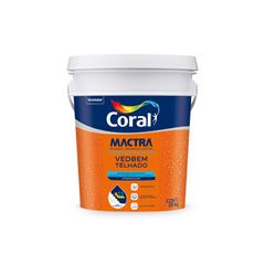 IMPERMEABILIZANTE TELHADO VEDBEM 18KG CORAL MACTRA - Ref.5859523