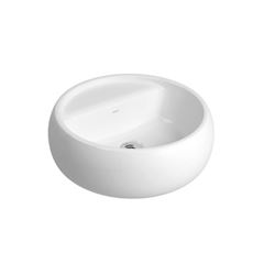 CUBA APOIO REDONDA BOLD C/ MESA 40CM BRANCA DECA - Ref.L.12040.M.BD.17