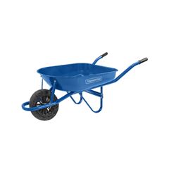 CARRO DE MÃO AZUL 50L C24 PNEU MACIÇO TRAMONTINA - Ref.77704232