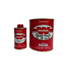 PRIMER PU 4100 KIT A+B CINZA 900ML WANDA - Ref.000000000000544382