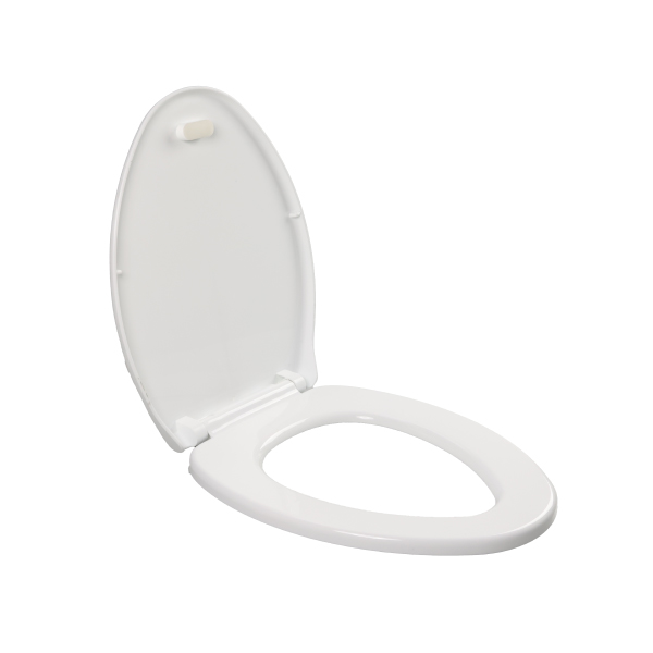 Assento Sanitário Pp Elogated Branco Soft Close Atlas - Ref.AT4071-2