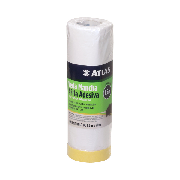 Veda Mancha P/ Mascaramento 150cmx50m Atlas - Ref.AT2220/150