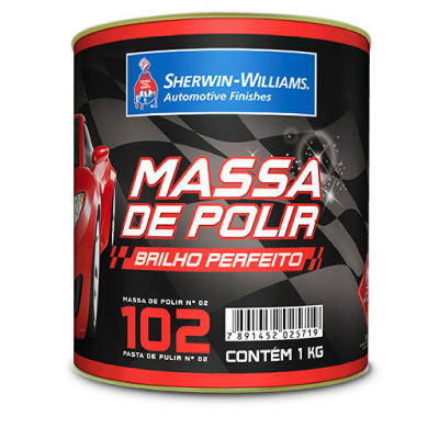 Massa De Polir N2 Branca 1kg Lazzuril Sherwin Williams - Ref.05.00.00102-389