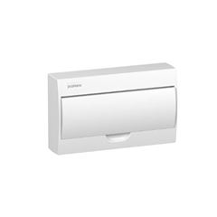 QUADRO DISTRIBUIÇÃO SOBREPOR 18 DISJUNTORES S/ BARRAMENTO BRANCO SOPRANO - Ref.05129.2018.11