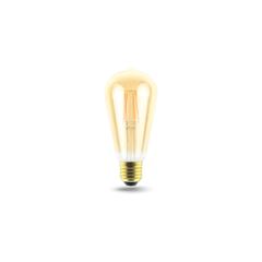 LAMPADA FILAMENTO LED ST64 BIVOLT 4W LUZ AMARELA GLIGHT - Ref.180.06.0610-0