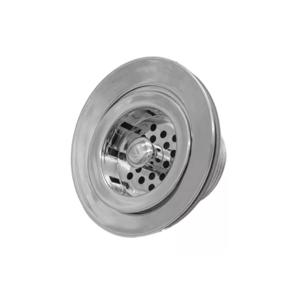 Cesto P/Valvula Pia Cozinha Americana Cromada Bognar - Ref.30065