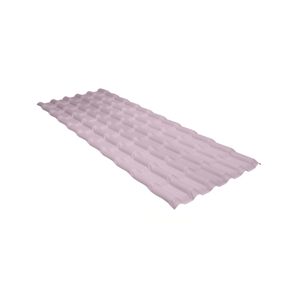 Telha Pvc Plan 2,41x0,88 6 Ondas Concreto Eplast - Ref.00002175