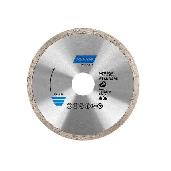 Disco Diamantado Liso Standard Norton - Ref.000000070184633935