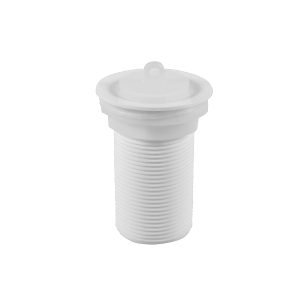 Válvula Plástica P/Tanque e lavatório Branca 75mm Astra - Ref.VT3