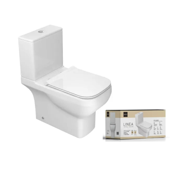 Kit Completo Bacia+Caixa+Acessórios Linea 3/6l Deca - Ref.KP.8820.17