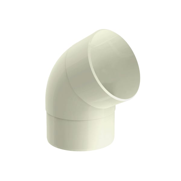 Joelho 60° Circular Aquapluv Style Bege Tigre - Ref.32163017