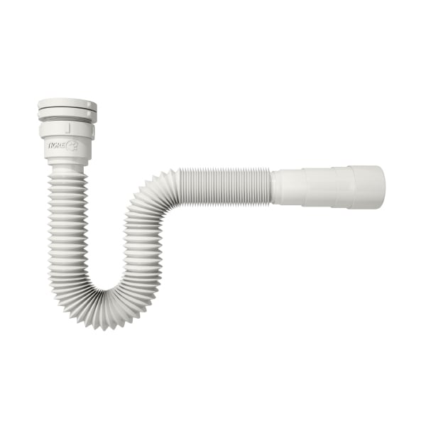 Sifão Sanfonado Simples Branco Tigre - Ref.26916500