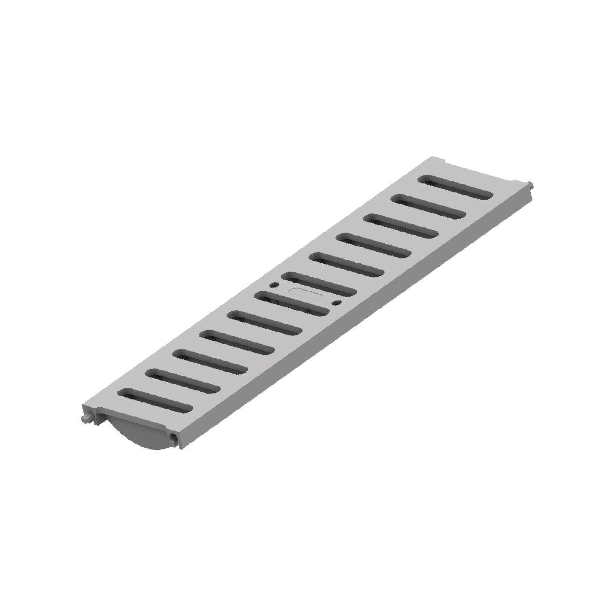 Grelha Piso Cinza 13X50Cm 10 Toneladas Tigre - Ref.32030599