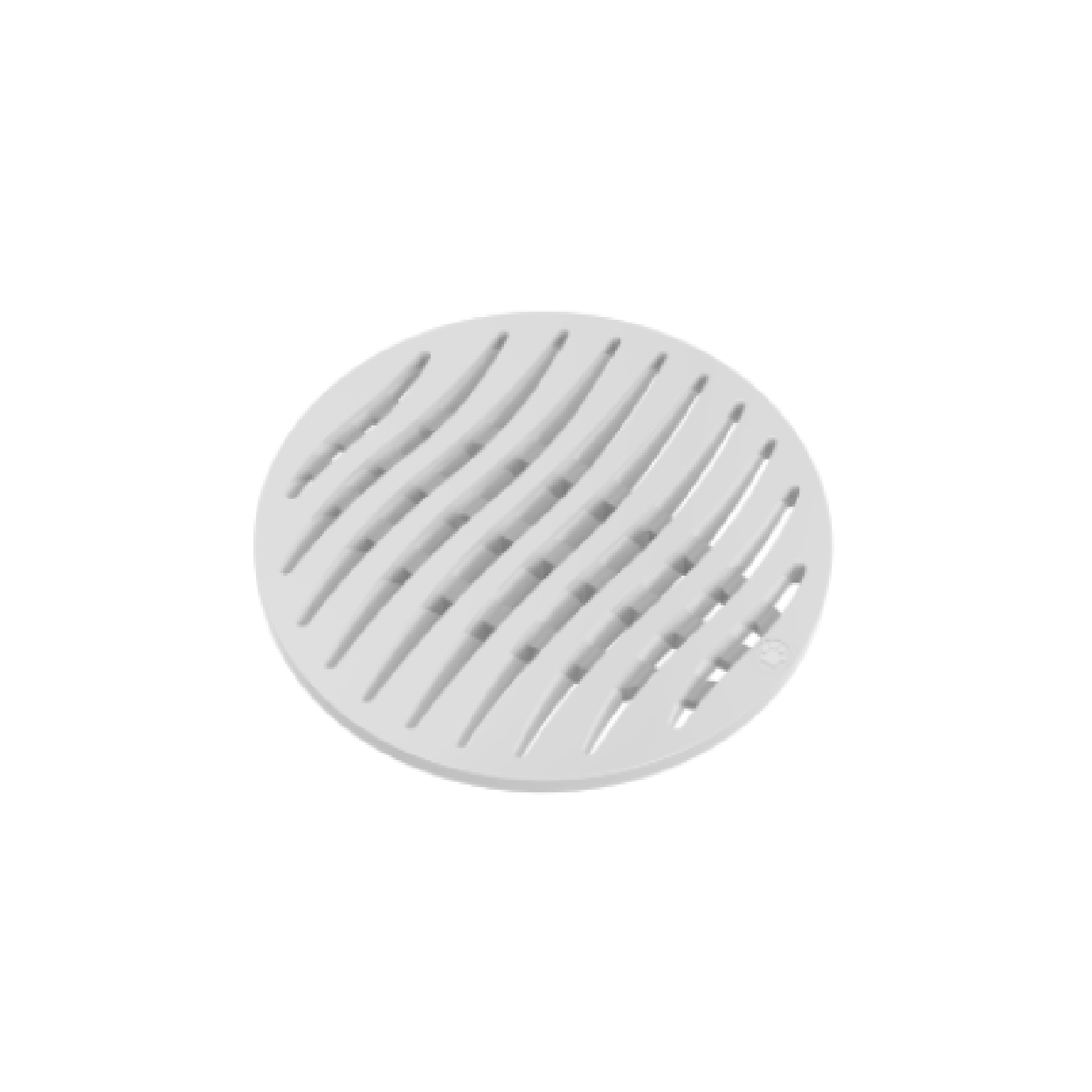Grelha Redonda Branca 150Mm Ecológica Tigre - Ref.27505376