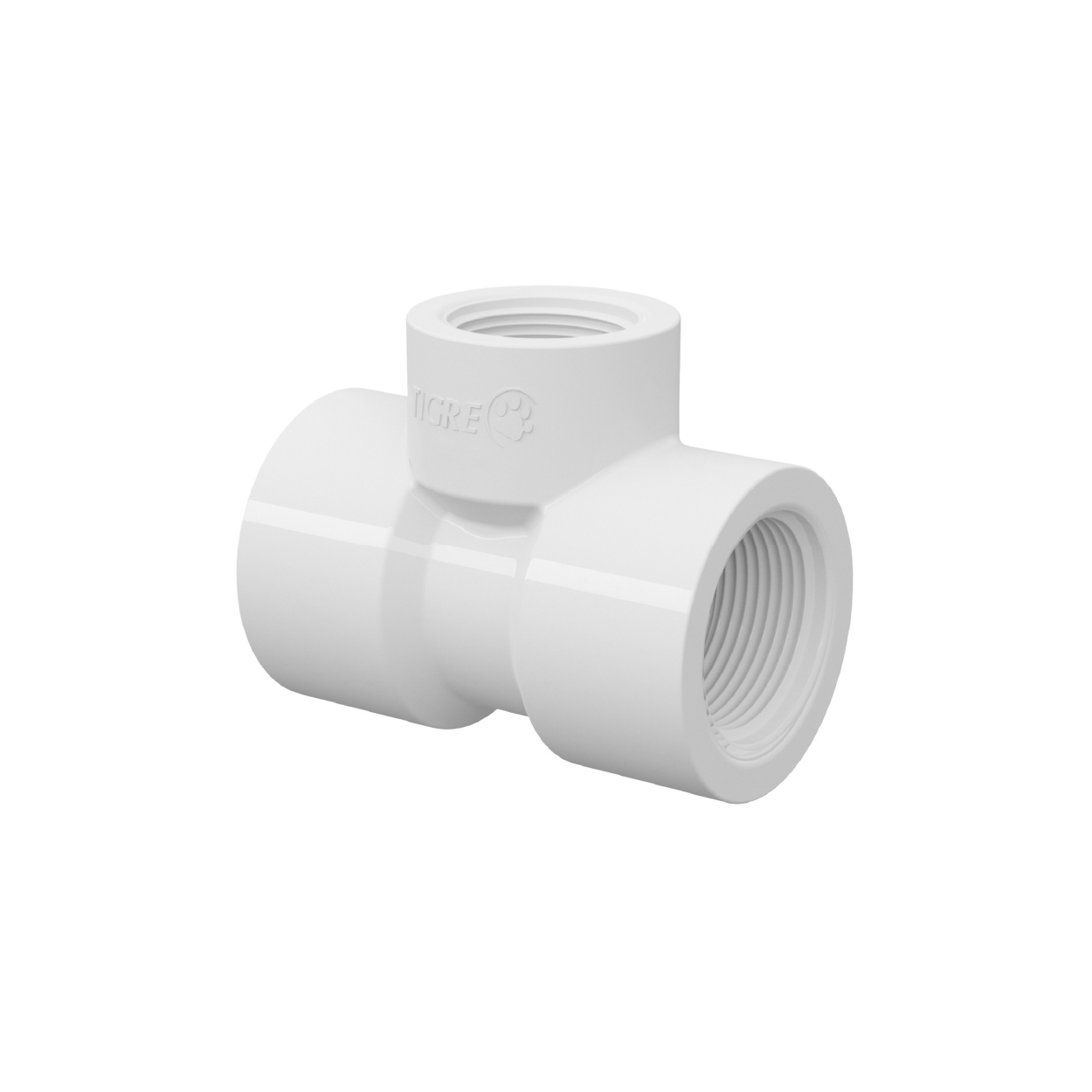 Te 90° Roscável Redução 1X3/4” Tigre - Ref.20202548