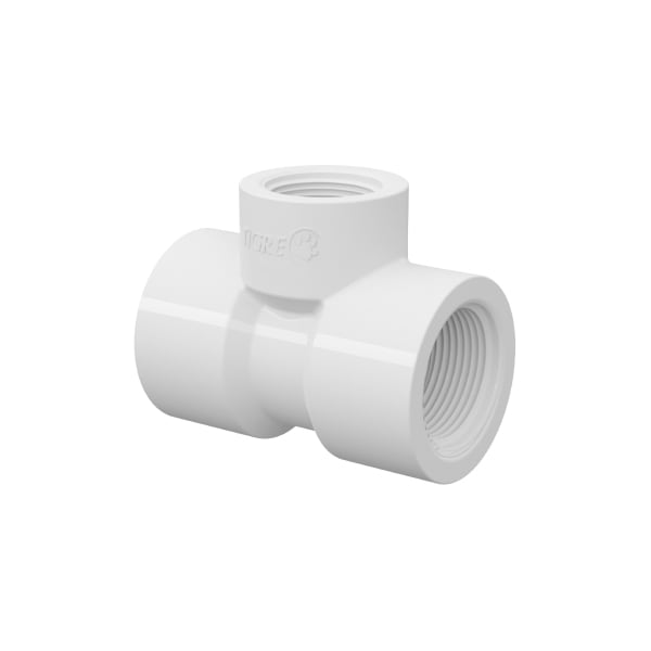 Te 90° Roscável Redução 3/4X1/2” Tigre - Ref.20202505