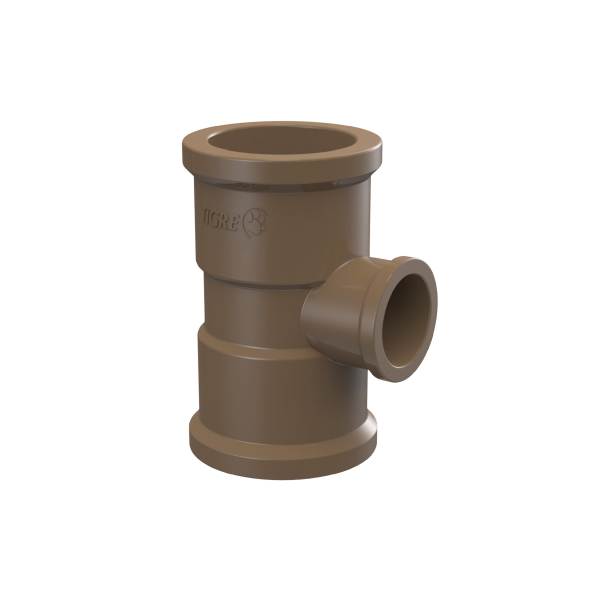 Te 90° Soldável Redução 110X75Mm Tigre - Ref.22217542
