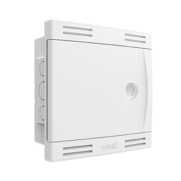Quadro Sistema Vdi Embutir 20Cm Branco Tigre - Ref.33044216