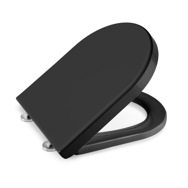 Assento Sanitário Termofixo Smart Preto Soft Close Tigre - Ref.300000605