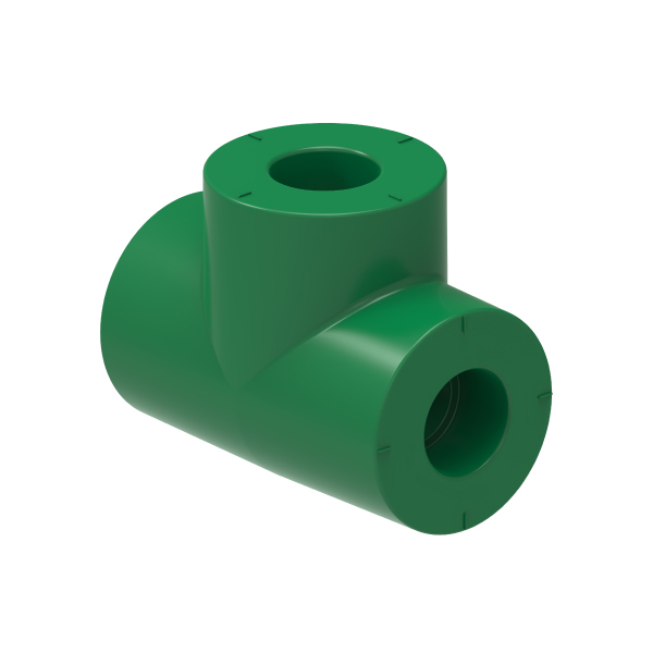 Te Ppr Redução Central 50X40X50Mm Tigre - Ref.22323458