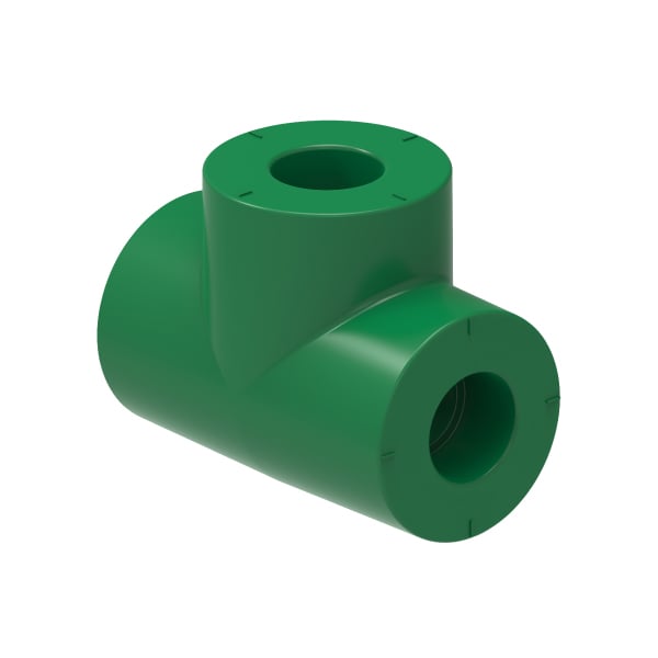 Te Ppr Redução Central 50X25X50Mm Tigre - Ref.22323431