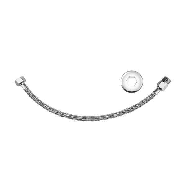 Engate Flexível Inox 1/2” 30Cm Tigre - Ref.300000581